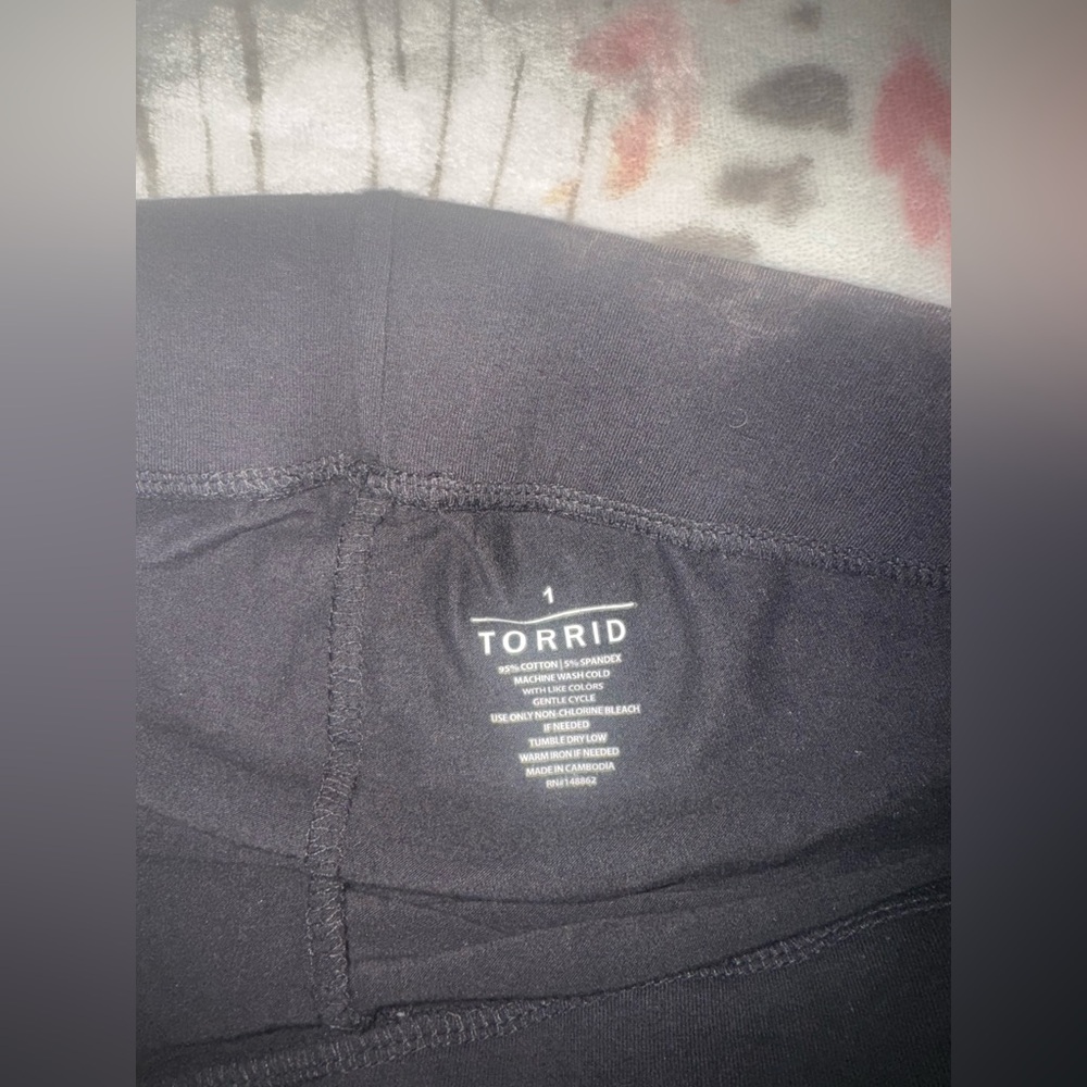 NWOT TORRID Full Length Leggings 1X - Picture 6 of 8